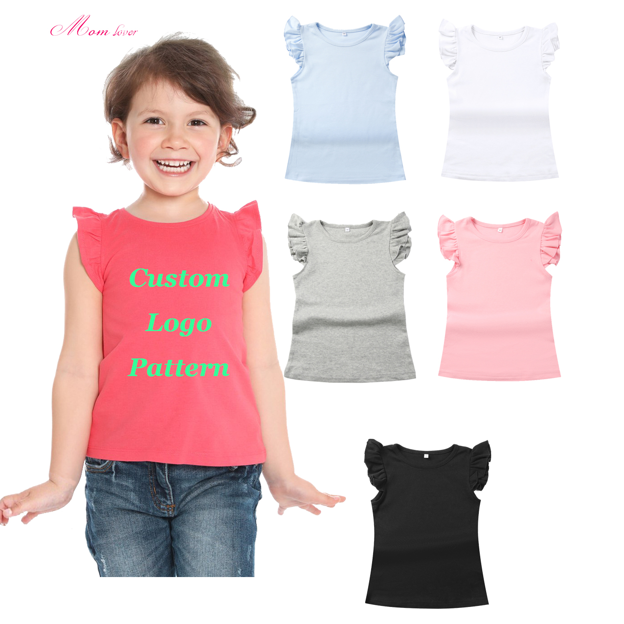 T-shirt me prill të bluzave të shkurtra bluza të shkurtra me mëngë të shkurtra për vajza