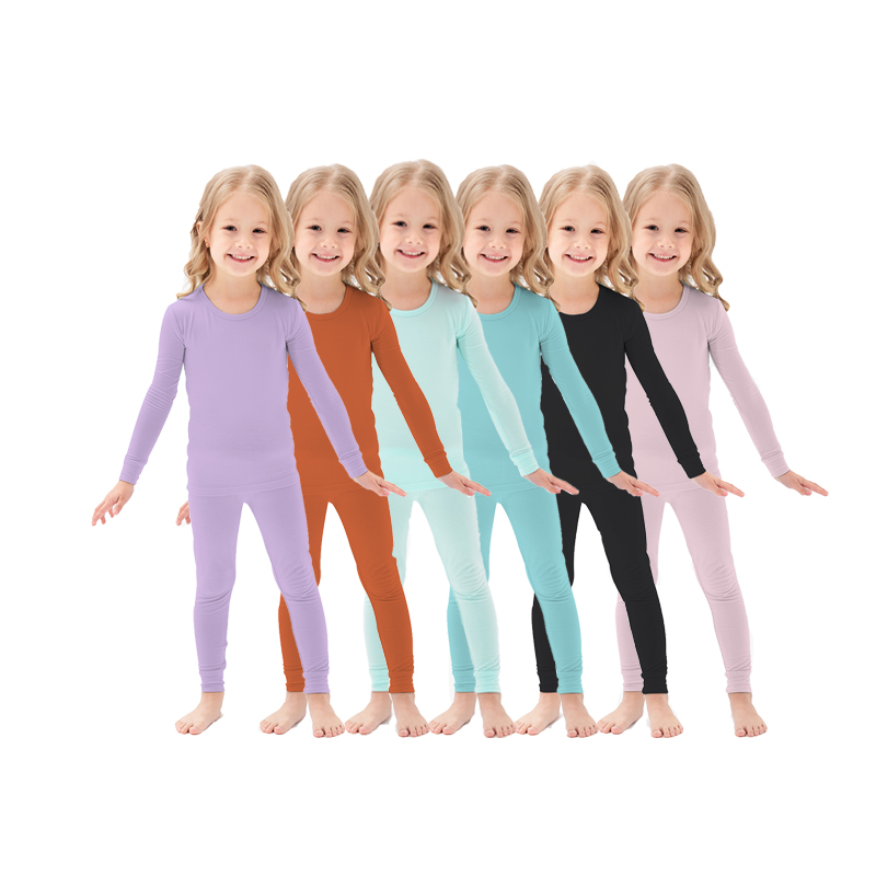 Set Pajama për fëmijë me fibra bambuje
